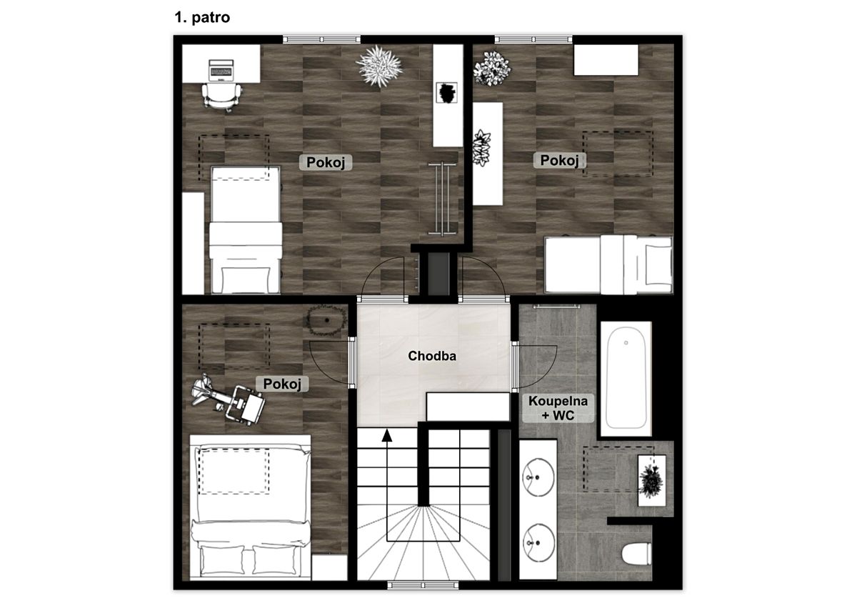 Prodej rodinného domu 115 m², pozemek 802 m² – fotografie 3