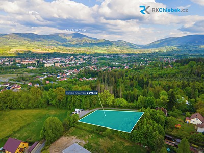Prodej  stavebního pozemku 2 271 m²
