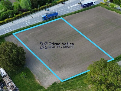 Prodej  komerčního pozemku 2 048 m²