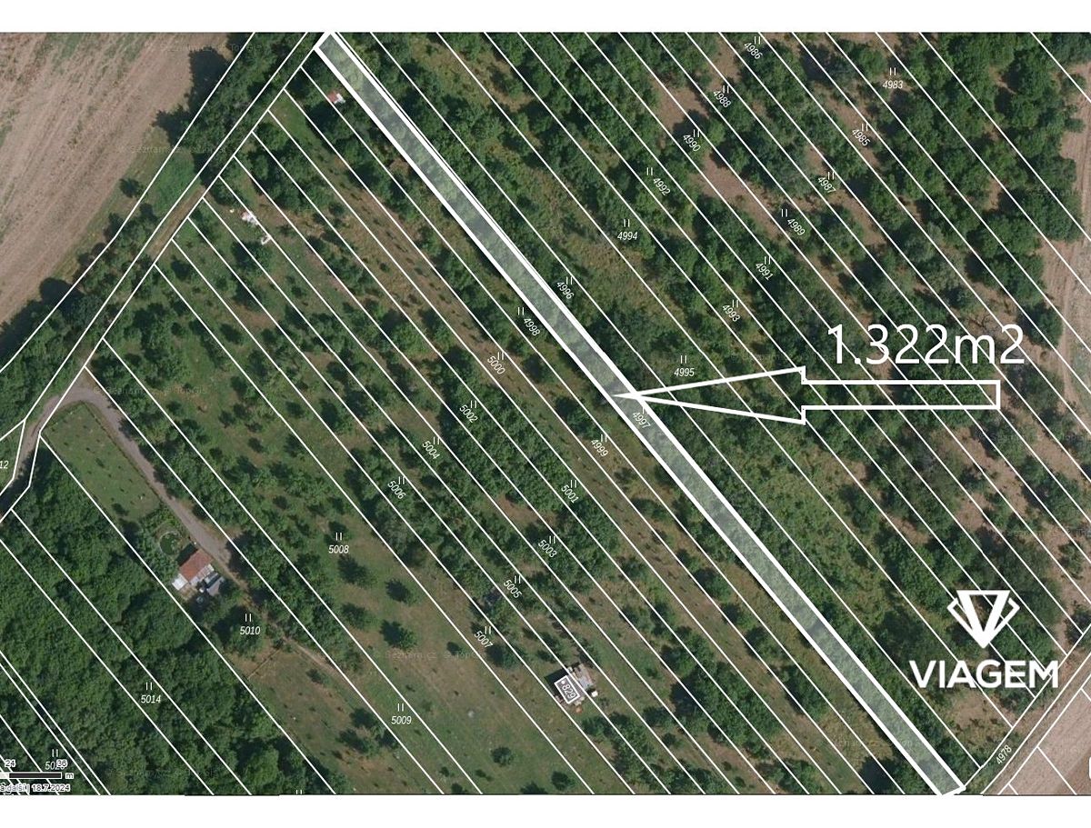 Prodej zahrady 1322 m²