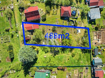 Prodej  zahrady 488 m²