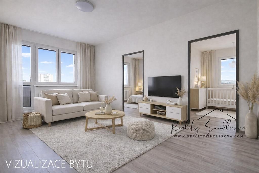 Prodej bytu 3+1 62 m²