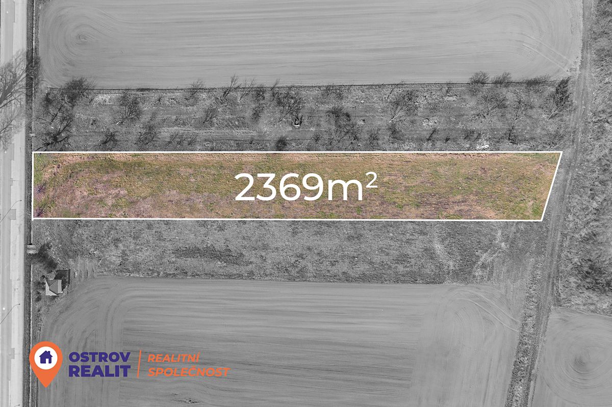 Prodej stavebního pozemku 2369 m² – fotografie 2