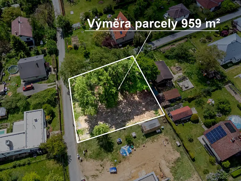 Prodej stavebního pozemku 959 m², Mnichovice – náhled fotky 1