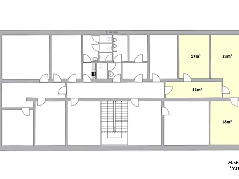 Pronájem kanceláře 69 m², Hradec Králové – náhled fotky 2