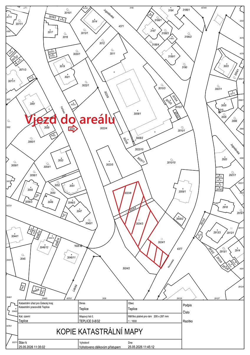Pronájem komerčního pozemku 2500 m² – pohled 6