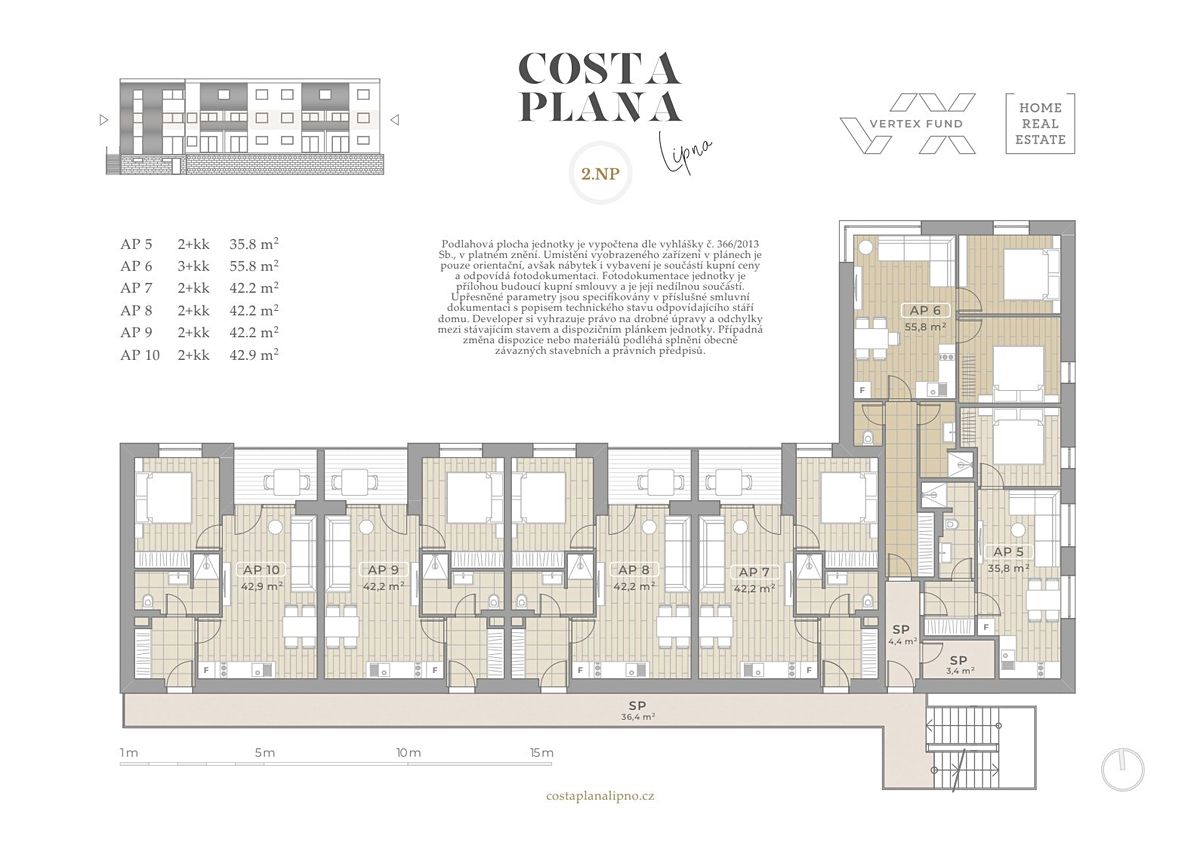 Prodej bytu 2+kk 43 m² – fotografie 4