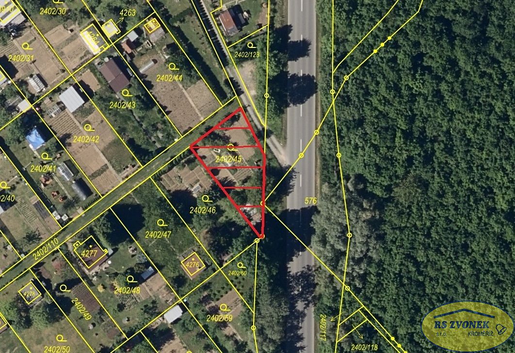Prodej zahrady 323 m²