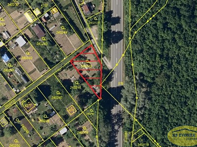 Prodej  zahrady 323 m²