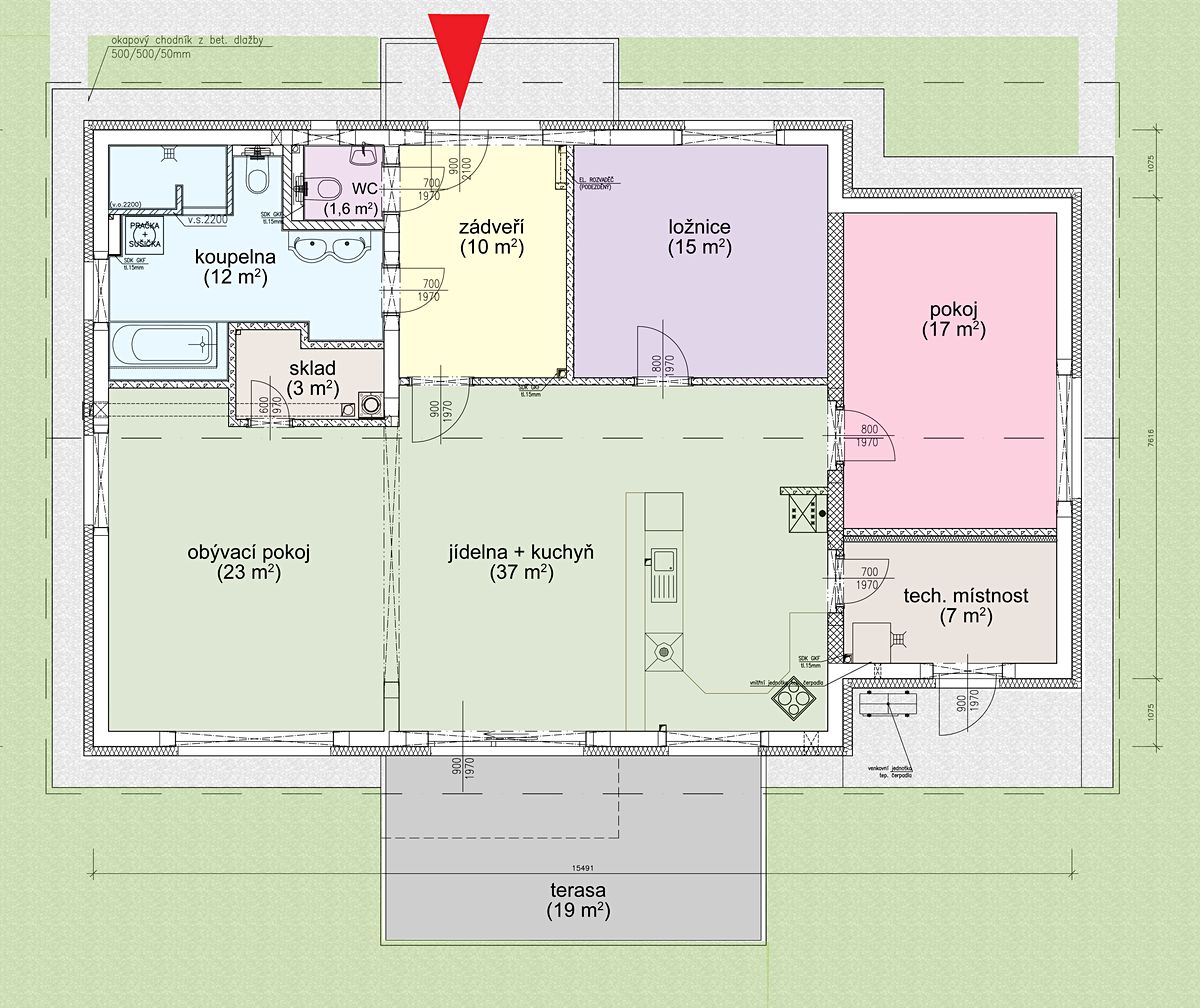 Prodej rodinného domu 125 m², pozemek 2597 m² – fotografie 4