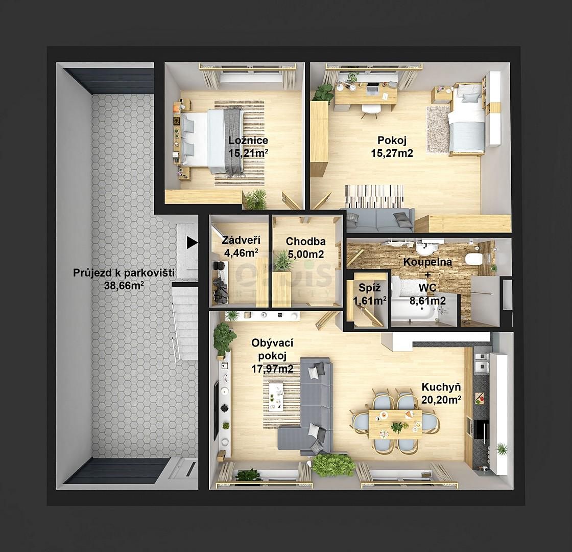 Prodej bytu 3+kk 102 m² – fotografie 2