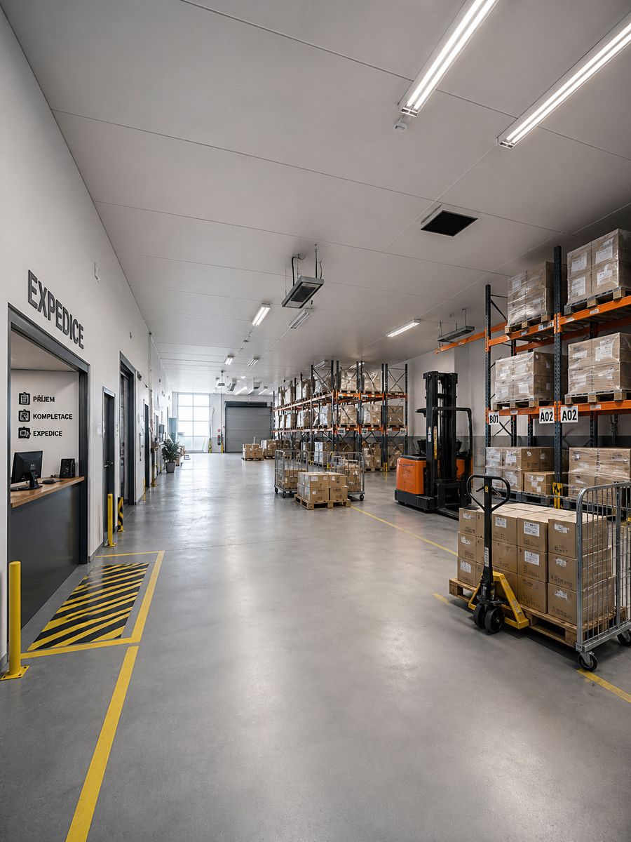 Pronájem skladového prostoru 380 m² – fotografie 3