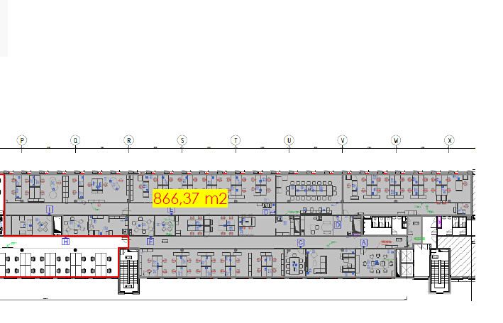 Pronájem kanceláře 866 m² – fotografie 3