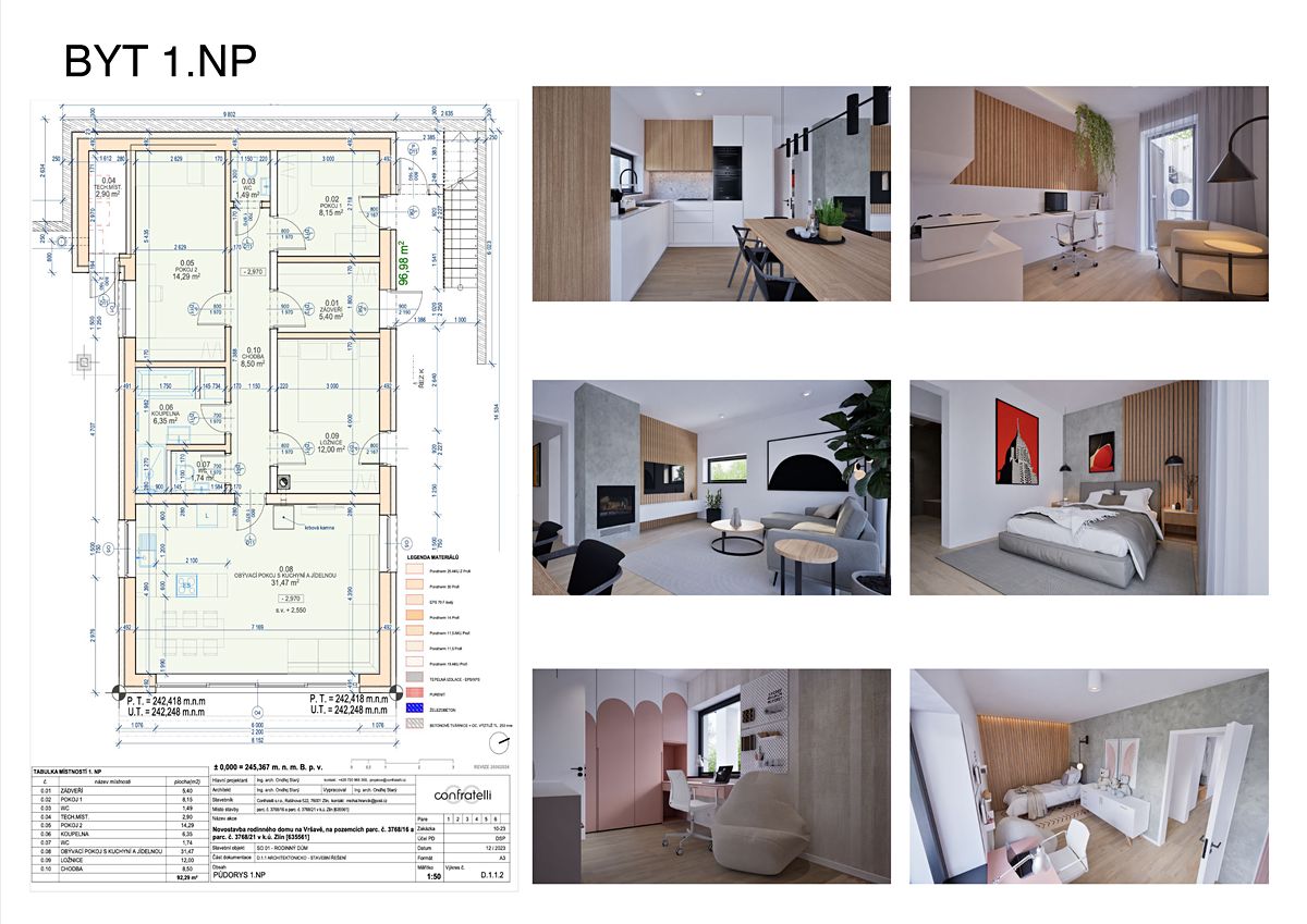 Prodej bytu 4+kk 93 m² – fotografie 3