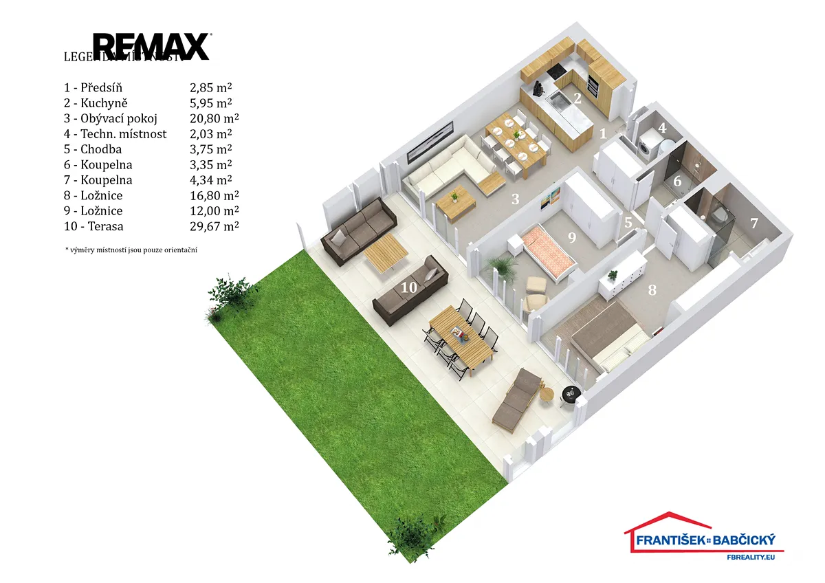Prodej bytu 3+kk 72 m² - Widok 3