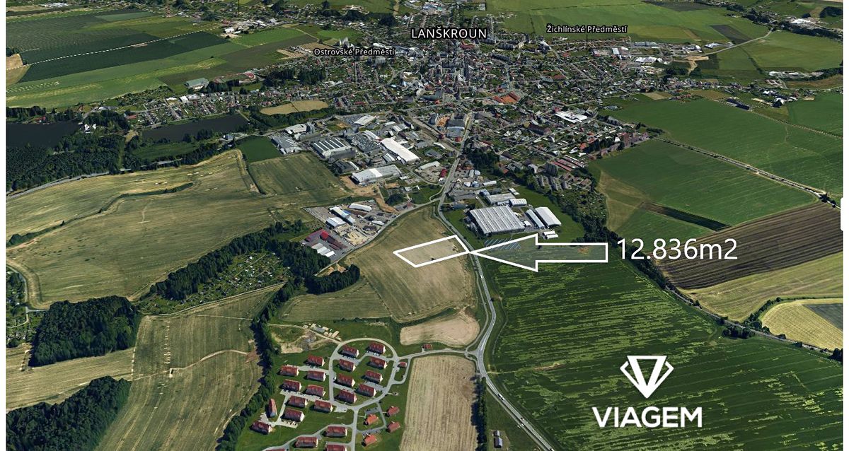 Prodej pole 12836 m²