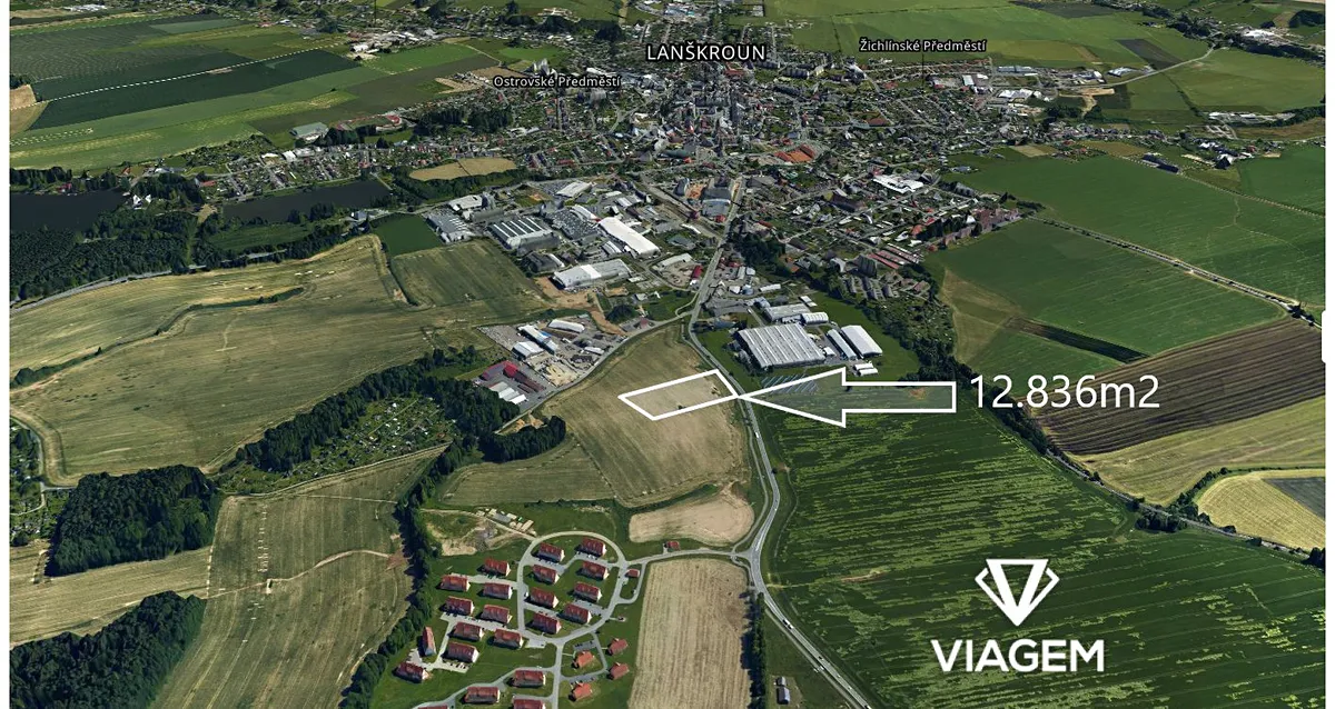 Prodej pole 12836 m²