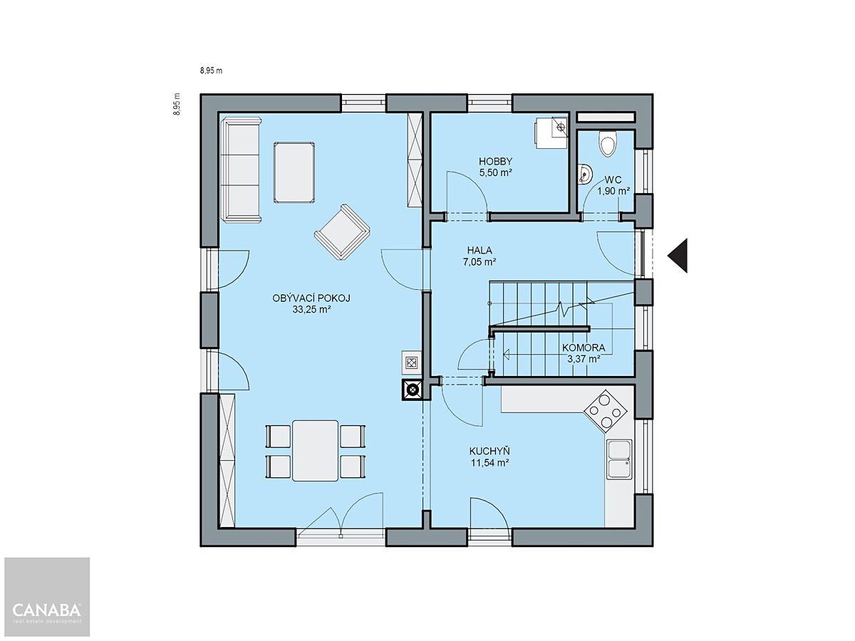 Prodej rodinného domu 132 m², pozemek 825 m² – fotografie 5