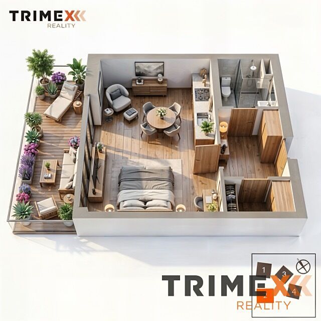 Prodej bytu 1+kk 39 m² – fotografie 2