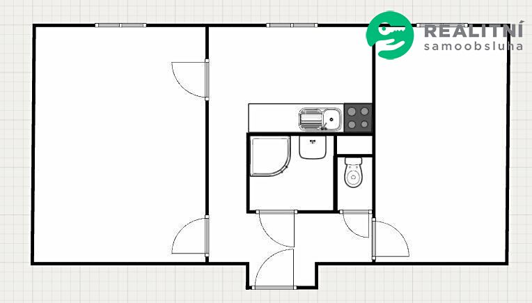 Prodej bytu 2+1 52 m² – fotografie 2