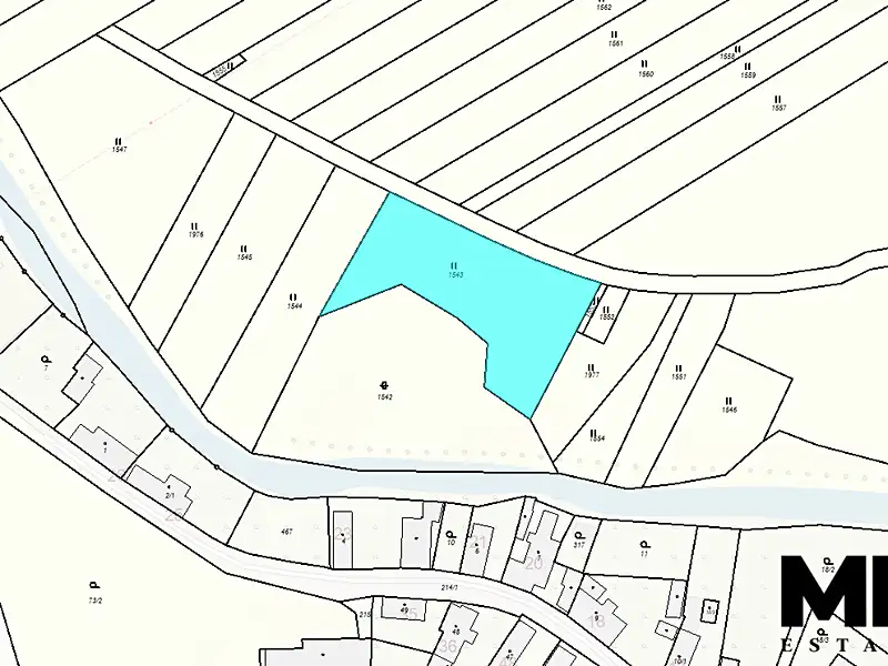 Prodej louky 1948 m², Smidary – náhled fotky 2