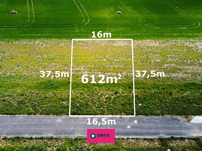Prodej  stavebního pozemku 612 m²
