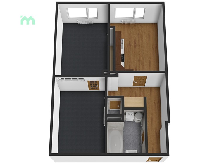 Wohnung 2+1 zur Miete, 60 m² (2 von 40)