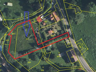 Prodej  stavebního pozemku 1 344 m²