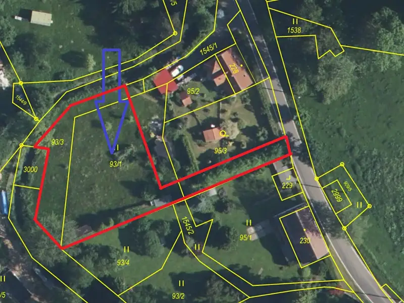 Prodej stavebního pozemku 1344 m², Veselé – náhled fotky 1