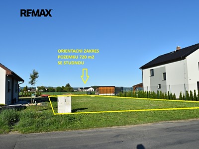 Prodej  stavebního pozemku 720 m²