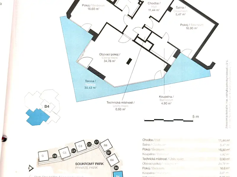 Prodej bytu 3+kk 97 m², Praha – náhled fotky 2