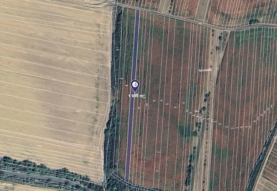 Prodej podílu 1/2 pole 995 m²