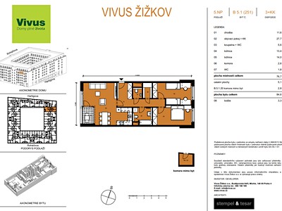 Wohnung 3+kk zum Kauf, 85 m² (2 von 5)