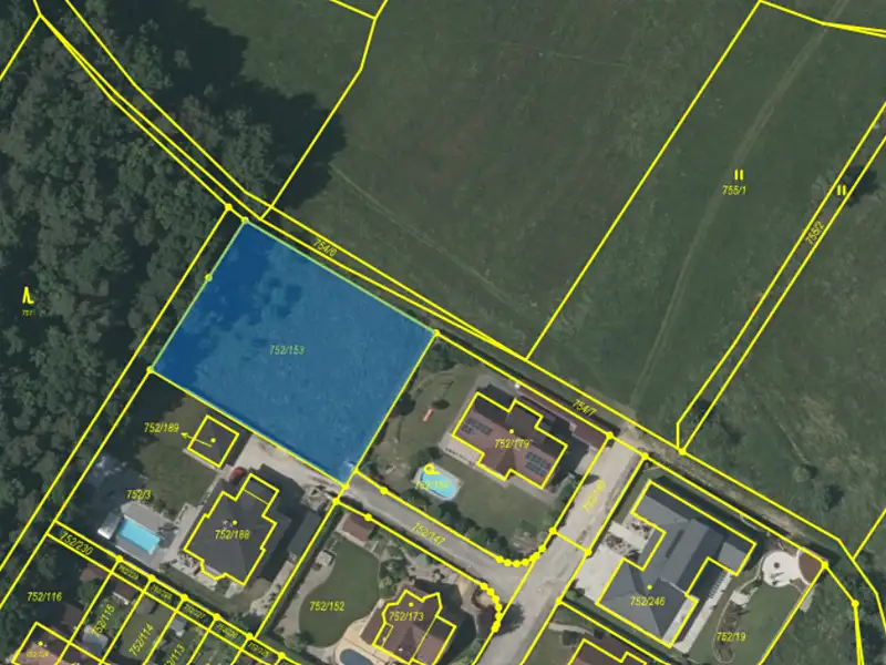Prodej stavebního pozemku 1485 m², Litvínovice – náhled fotky 3