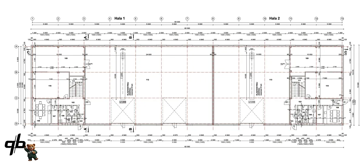 Prodej výrobní haly, prostoru 942 m² – pohled 3