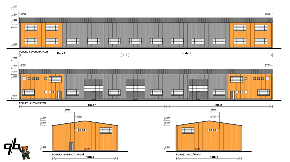 Prodej výrobní haly, prostoru 942 m² – pohled 2