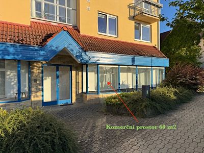 Pronájem obchodního prostoru 60 m²