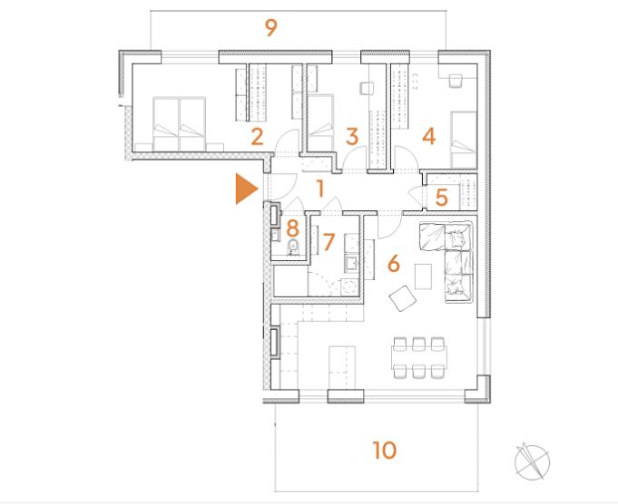 Prodej bytu 4+kk 91 m² – fotografie 3
