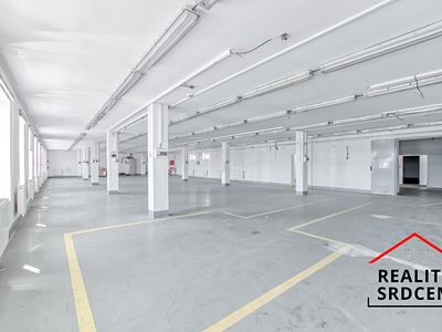 Pronájem skladového prostoru 613 m²