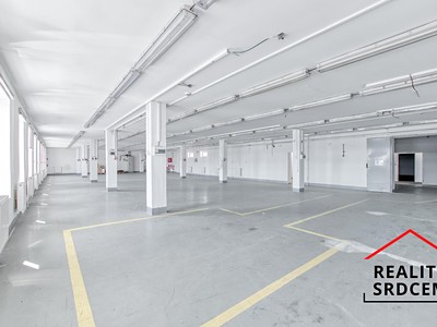 Pronájem skladového prostoru 613 m²