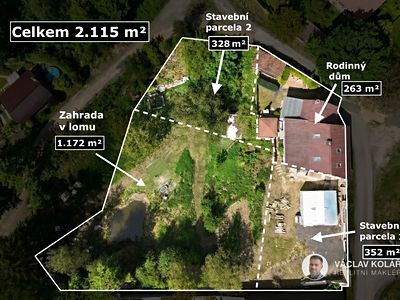 Prodej rodinného domu 115 m², pozemek 2115 m²
