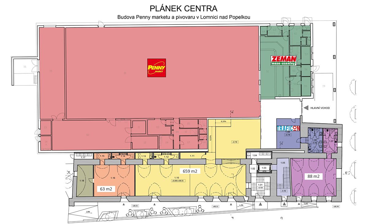 Pronájem komerční nemovitosti 659 m² – fotografie 3