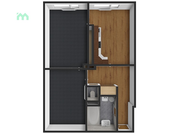 Wohnung 2+1 zur Miete, 60 m² (40 von 40)