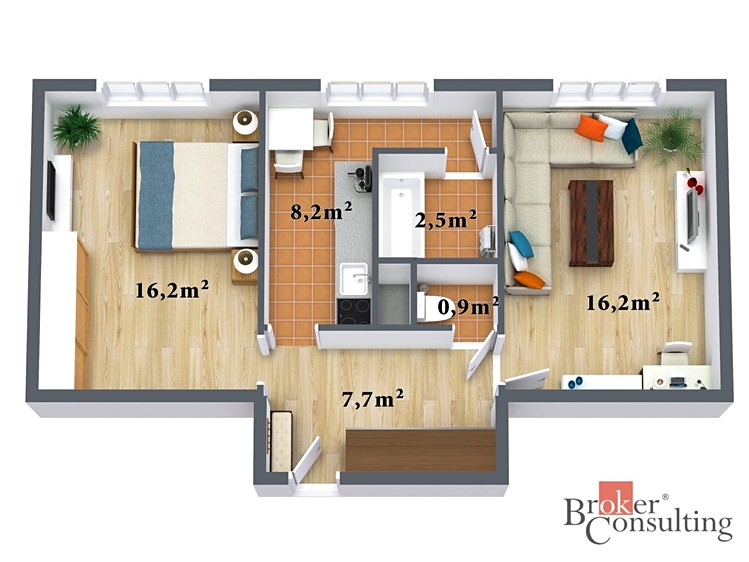 Prodej bytu 2+1, 58 m² (10 z 13)