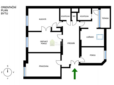 Prodej bytu 4+1, 142 m² (2 z 26)