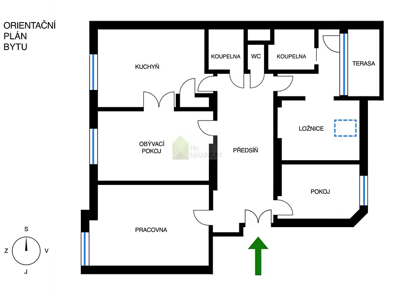 Prodej bytu 4+1 142 m², Praha – náhled fotky 2