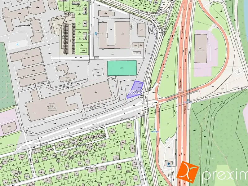Prodej komerčního pozemku 869 m², Ostrava – náhled fotky 2