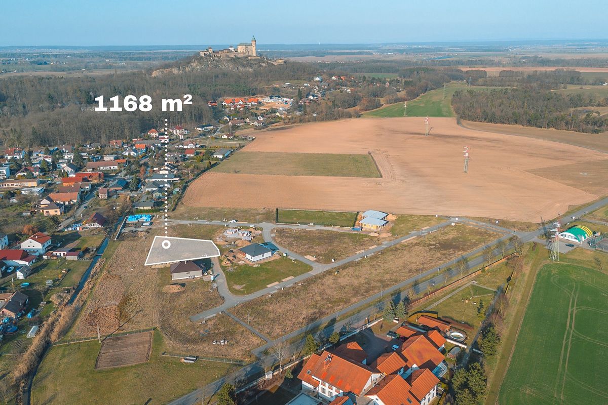 Prodej stavebního pozemku 1168 m² – fotografie 3