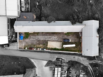 Prodej skladového prostoru 616 m²