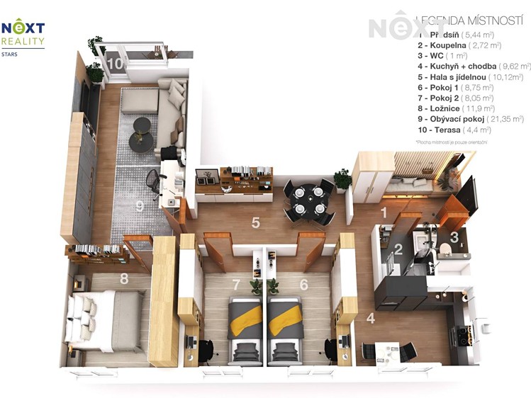 Prodej bytu 4+1, 78 m² (18 z 22)